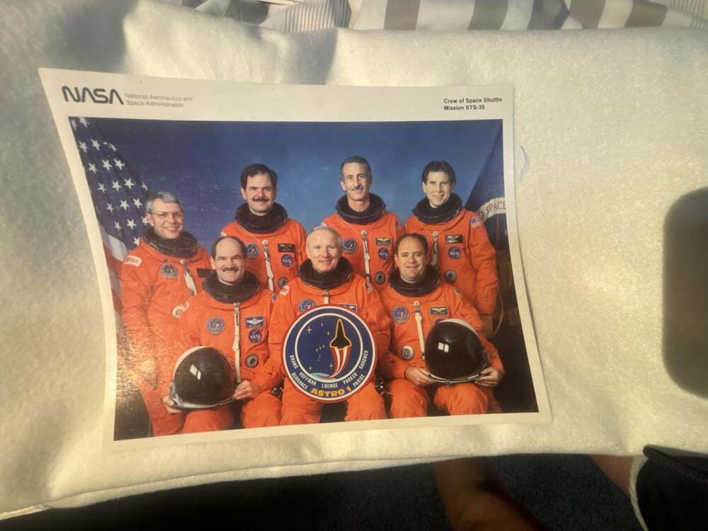 NASA Crew of Space Shuttle Mission STS-35 Astronaut Lithograph Photo